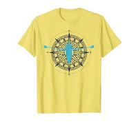 Canoes-Rowing Canoe-Rower Canoeing-Canoeist Kayaking Canoes T-Shirt, Men, Lemon Yellow, 3X-Large