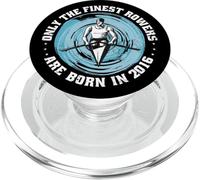 Canoes-Rowing Vintage born in 2016 Birthday Canoe-Rowers PopSockets PopGrip for MagSafe