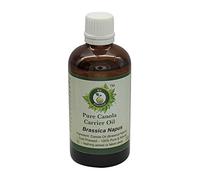 Canola Oil | Brassica Napus | 100% Pure Natural | for Hair | Unrefined | for Cooking | for Body | for Eyelashes | Pure Canola Oil | Cold Pressed Canola Oil | 50ml | 1.69oz by R V Essential