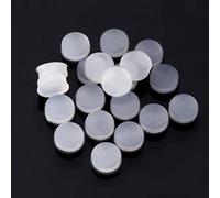 Canomo Pack of 20 Soft Rubber Flute Plugs Open Hole Plug Flutes Repair Parts Accessories, 7 X 3mm