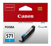 Canon CLI-571C Original Canon 571 Cyan Ink Cartridge - CLI 571C, 7ml