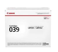 Canon 0287C001/039 Toner cartridge black. 11K pages ISO/IEC 19752 for