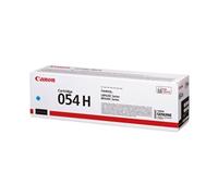 Canon 054HC High Yield Cyan Toner Cartridge, 2,300 Pages, Cyan
