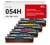 Canon 054H Toner Cartridge Set - 4-Pack Toner High Capacity for Canon Colour Image CLASS MF642Cdw, MF644Cdw, MF641Cw