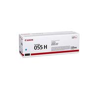 Canon 055 H - Haute capacité - Cyan - Originale - cartouche de Toner - Pour imageCLASS LBP664Cdw, MF745Cdw, i-SENSYS LBP663Cdw, LBP664Cx, MF742Cdw, MF744Cdw, MF746Cx