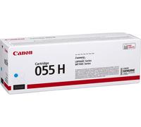 Canon 055 H - Haute capacité - Cyan - Originale - cartouche de Toner - Pour imageCLASS LBP664Cdw, MF745Cdw, i-SENSYS LBP663Cdw, LBP664Cx, MF742Cdw, MF744Cdw, MF746Cx