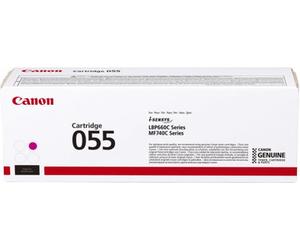Canon 055M Magneta Standard Capacity Toner Cartridge 2.1k pages - 3014C002