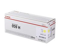 Canon 059H High Yield Yellow Toner Cartridge - 3624C001
