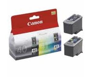 Canon 0615B043 Original Canon Multipack PG-40 and CL-41 Black and Colour Ink Cartridges