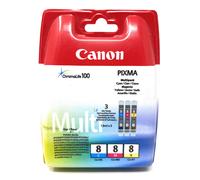 Canon 0621B029 CLI-8C CLI-8M CLI-8Y Multipack Original MP810 [No Box]