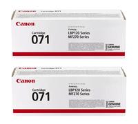 Canon 071 (5645C002) Black Original Standard Capacity Toner Cartridge - Twin Pack