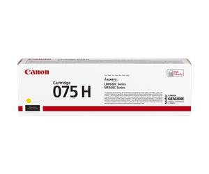 Canon 075 H High Yield Yellow Toner Cartridge