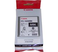Canon 0894B001AA - PFI-102MBK - Matte Black Ink Tank - 130ml,