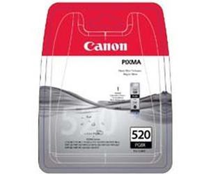 Canon 1138427 Original Canon PGI-520BK Black Ink Cartridge (520BK) - PGI-520 BK -2932B001