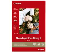 Canon 2311B020AA Original Canon Photo Paper Plus Glossy II A3 -260gsm - 20 Sheets