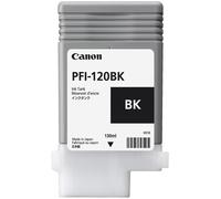 Genuine Canon PFI-120BK 130ml Black Ink TM200 TM205 TM300 TM305 GP200 300
