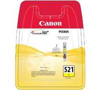Canon CANCLI521Y Original Canon CLI-521 Yellow Ink Cartridge (521Y) - CLI-521 Y - 2936B001