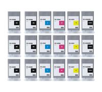 Compatible Canon imagePROGRAF TM-340 Printer Ink Cartridges (18 Pack) -3489C001 Multipack