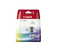Canon BCI-16 C/M/Y Colour Ink Cartridge (Twin Pack)