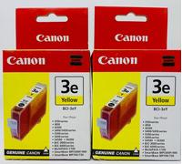 Canon 4482A002 BCI-3eY Original Yellow Cartridge S400/S500/S600/BJC-3000 x 2pcs