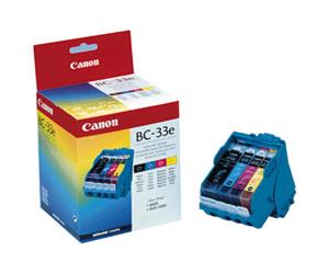 Canon 4611A002 Original Canon BC-33e Colour Printhead + Ink Cartridge