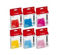 Genuine Canon Ink - PGI-29 MULTIPACK / FOR CANON PIXMA PRO 1 BOXED 6 PACK OF INK