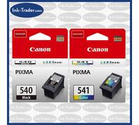 Canon 540 Black / 541 Colour Ink - For Canon PIXMA Printers