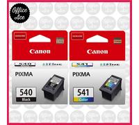 Canon 540 Black / 541 Colour Ink - For Canon PIXMA Printers