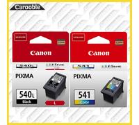 Canon 540L Black / 541 Colour Ink - For Canon PIXMA Printers