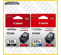 Canon 540L Black / 541XL Colour Ink Cartridges - For MG3650 / MG3150