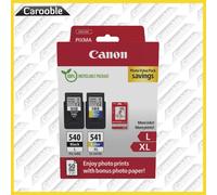 Canon 540L Black / 541XL Photo Value Pack - For MG3650 / MG3150