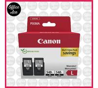 Canon 540L Black Ink Twin pack - For Canon MX495 / TS5150