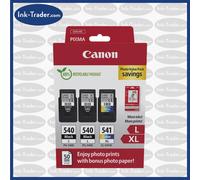 Canon 540L x2 541XL x1 Photo Valuepack - For Canon MX495 / TS5150