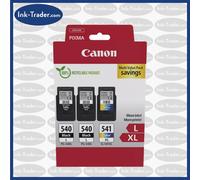 Canon 540L x2 541XL x1 Valuepack - For Canon MX495 / TS5150