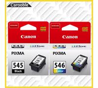 Canon 545 Black / 546 Colour Ink - For Canon PIXMA Printers