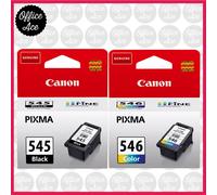 Canon 545 Black / 546 Colour Ink - For Canon PIXMA Printers