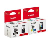 Canon 560XL / 561 / 560 / 561XL BK / Colour Ink Cartridges for Pixma Printers