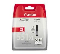 Canon 6443B004 Original Canon 551XL High Yield Black Ink Cartridge - CLI 551XL BK, 11ml