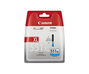 Canon 6444B004 - CLI-551C XL - High Yield - cyan - original - blister with security - ink tank - for PIXMA iP8750, iX6850, MG5550, MG5650, MG5655, MG6450, MG6650, MG7150, MG7550, MX725, MX925