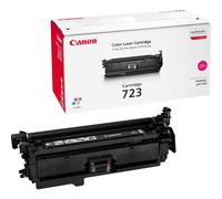 Canon 723M. Colour toner page yield: 8500 pages Printing colours: Magenta Quantity per pack: 1 pc(s)