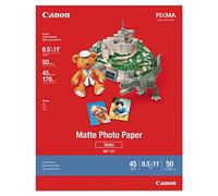 Canon 7981A004 Photo Paper Plus, Matte, 8-1/2 x 11 (Pack of 50 Sheets)