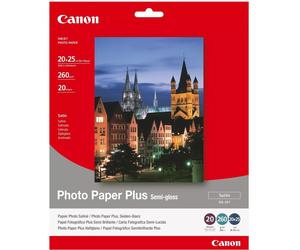 CANON 8"x10" 20cm x 25cm PHOTO PAPER PLUS SEMI GLOSSY 260GSM 20 SHEETS
