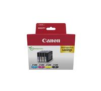 Canon PGI-2500 C M Y BK Pack of 4 cartridges (Black Cyan Magenta Yellow) Genuine (Recycled Cardboard Multipack)