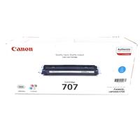Tru Image 1C_707C High Yield Cyan Laser Toner Cartridge Compatible with Canon 707C