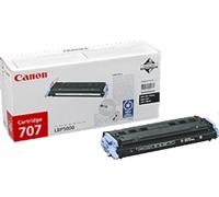 Tru Image 1C_707BK Black Laser Toner Cartridge Compatible with Canon 707BK