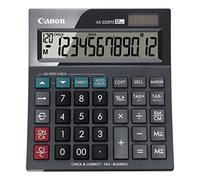 Canon AS-220RTS Compact Desktop Calculator - 12-Digit Display - Lightweight - Suitable for Home & Office