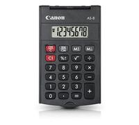 Canon AS-8 Calculator - Compact, 8-digit calculator with user-friendliness & functionality.