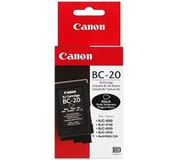 Canon BC 20 black original ink & fax faxphone inkjet multipass printer print cartridge.