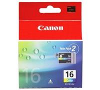 Canon BCI-16 C/M/Y Colour Ink Cartridge (Twin Pack)