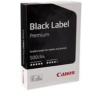 Canon Black Label Premium A4 75gsm FSC White (1 x 500 Sheets) Copier/Laser/Inkjet Paper